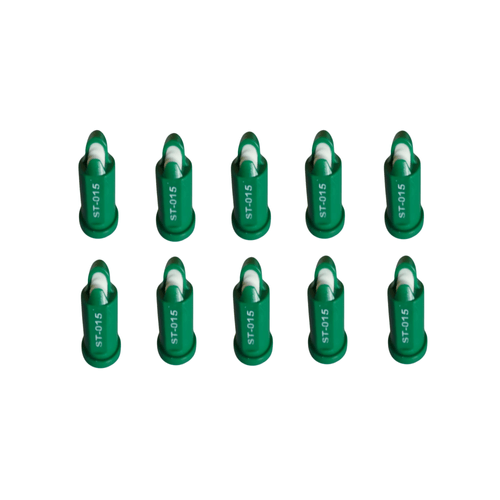 Bico de Pulverização Super Turbo Magnojet Modelo ST015 Verde de Cerâmica Kit Com 10 Peças