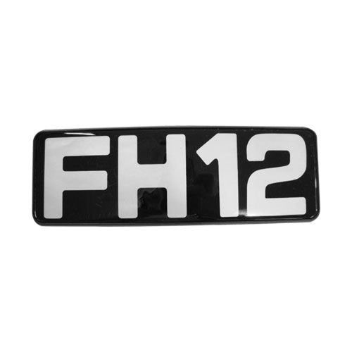 EMBLEMA GRADE FRONTAL PRETO FH 12