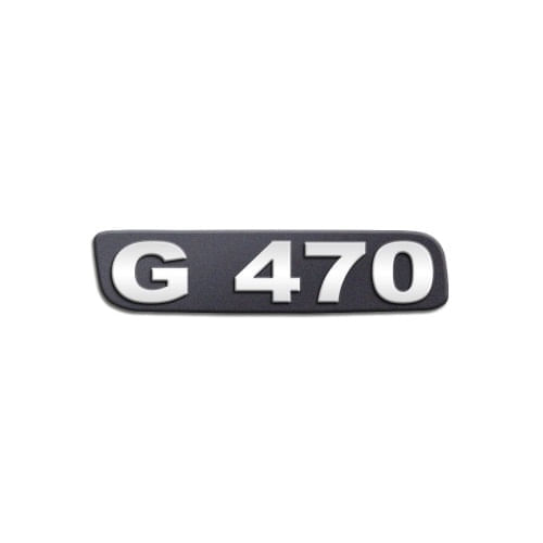EMBLEMA CROMADO | G470 ANTIGO