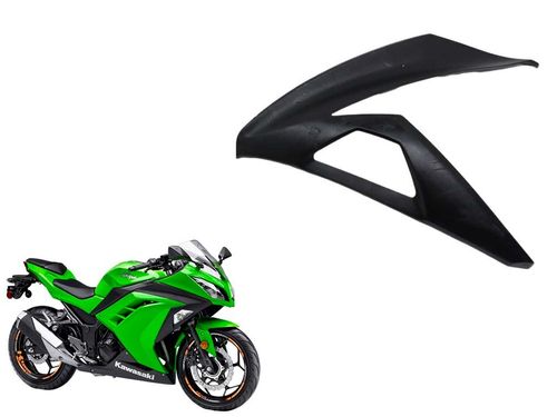 Acabamento Carenagem Esquerda Kawasaki Ninja 300 13-18c/avaria