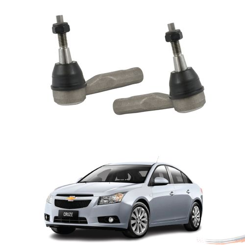 Terminal de Direção -Pino:13,1mm -Comp.: 115mm -Rosca M16x1,5mm.-Dir/Esq. - GM Cruze 11 à 16