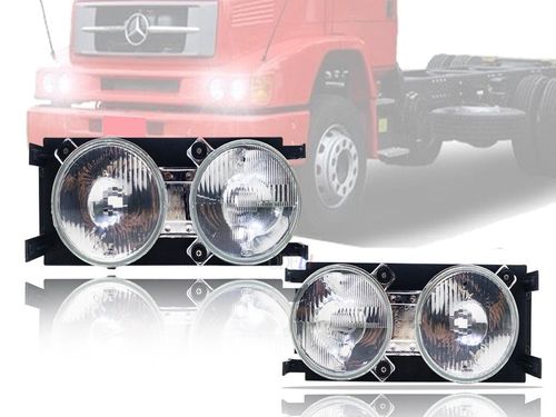 KIT FAROL MB 1214/1620 00/12 PADRÃO ORIGINAL IAM 2 PEÇAS