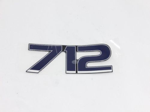 EMBLEMA FRONTAL "712" CARGO ORIGINAL