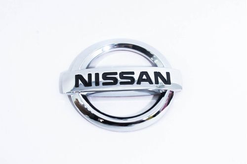 EMBLEMA 'NISSAN' TAMPA TRASEIRA KICKS 17/21 APLICAVEL TAMPA TRASEIRA FRONTIER 08/16 PLÁSTICO PADRÃ