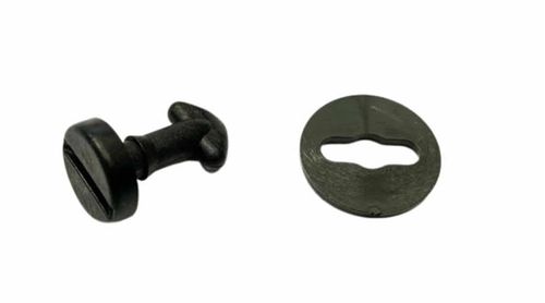 Botão c/ Trava Tampa Fusível Painel Caminhão VW até 1999 e Ford Cargo Geração 1 814 815 1215 1317 4030 4331 NFE866054QF