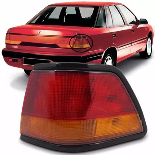 LANTERNA TRASEIRA DIREITA ESPERO 1996/1997 VERMELHA/AMBAR