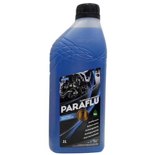 Aditivo para Radiador Paraflu Concentrado Híbrido Long Life Coloração Azul - 1l