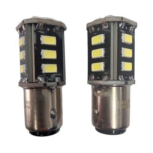Par de Lâmpadas de Led 1034 P21 / 5W 12V - Excelite