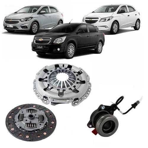 Kit Embreagem Com Atuador Onix Prisma Cobalt 1.0/1.4 Luk