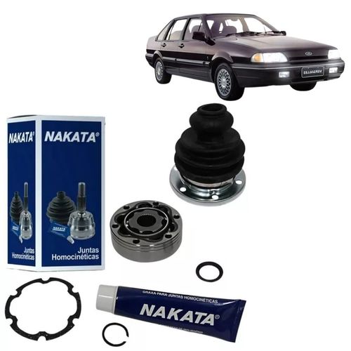 Junta Homocinética Deslizante Escort Verona Versailles Royale Santana Logus Pointer 1.8 2.0 1992/1996 Com Ou Sem Abs