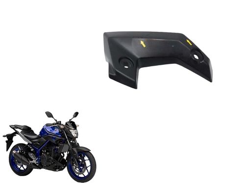 Acabamento Direito Radiador Yamaha Mt 03 17-20 C/detalhe