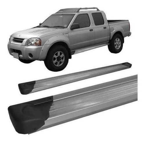 Estribo Lateral Frontier 2003 A 2007 Alumínio Prata