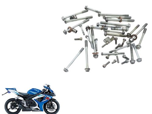 Kit Parafuso Carcaça Motor Gsxr 750 Srad 2007 2010