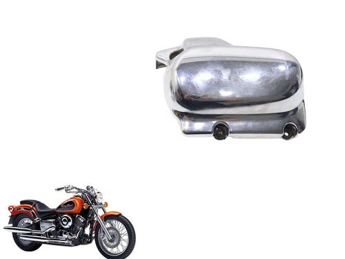 Acabamento Esquerdo Motor Drag Star 650 1997 2008