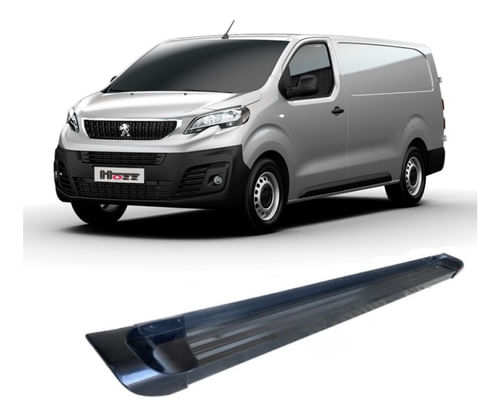 Estribo Lateral Peugeot Expert 2019 Á 2022 Plataforma Preto