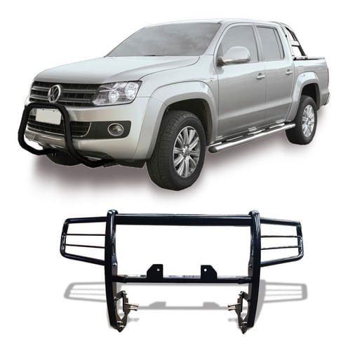 Para-choque De Impulsão Amarok Todos Com Base Para Guincho
