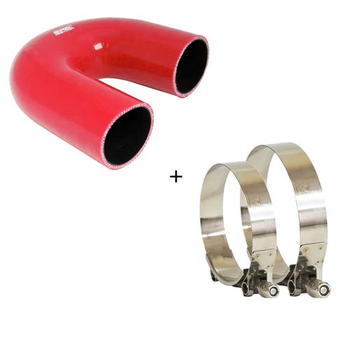 Mangueira de Pressurização de Silicone Tipo "U" 2 3/4" x 2 1/2" para Gol MI