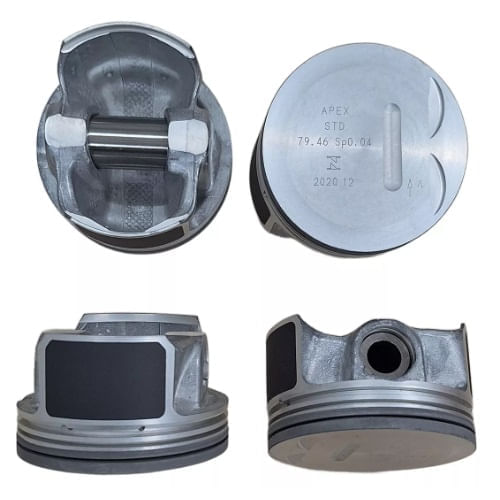 PISTAO - RENAULT LOGAN SANDERO 1.6 8V HI-POWER FLEX 2012 A 2016 COM TRAVA | USAR APX.AK4M