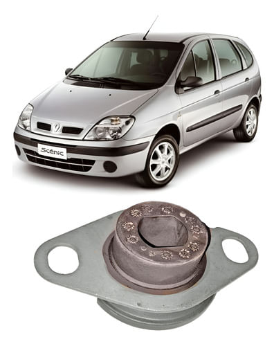 Coxim Superior Câmbio Lado Esquerdo Scenic 1996 Até 2010