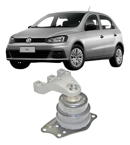 Coxim Calço Motor Hidraulico Direito Gol 2017 Até 2023