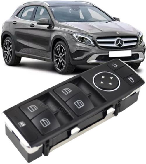 Botão Interruptor Vidro Elétrico Mercedes A200 Gla200 Cla200 B200 A250 Cla250 - A1669054300