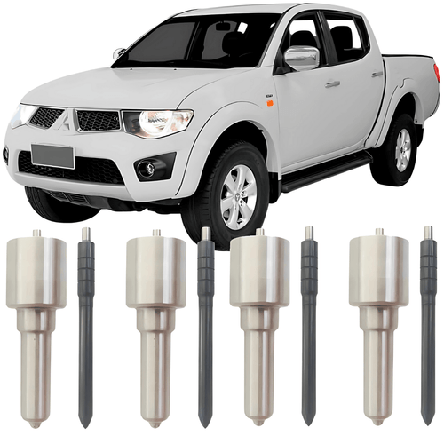 Kit 4 Bico Injetor Diesel L200 Triton e Pajero Full 3.2 Turbo Diesel de 2008 à 2016