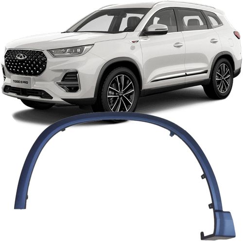 Moldura Paralama Chery Tiggo 8 Pro 1.5 Hybrid de 2023 À 2025 - Dianteiro Esquerdo