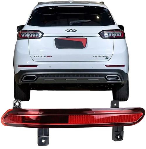 Lanterna de Neblina Parachoque Traseiro Tiggo 8 Pro 1.5 Hybrid de 2022 À 2025 - Esquerdo