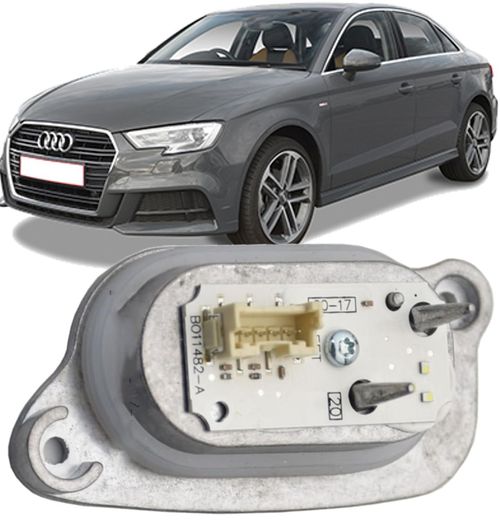 Modulo Reator Led Drl do Farol Audi A3 de 2017 À 2021 - Esquerdo