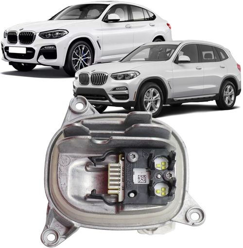 Modulo Reator Drl Led Farol Bmw X3 X4 de 2018 À 2021 - Esquerdo