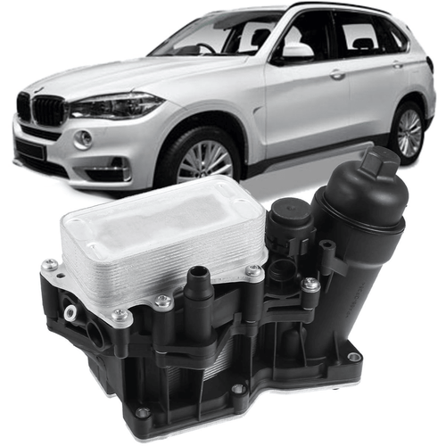Suporte com Resfriador Trocador de Calor Bmw X5 3.0 Xdrive30d Diesel de 2014 À 2020