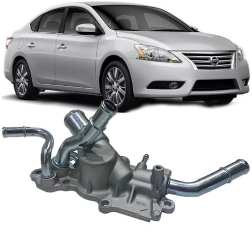 Carcaça Da Válvula Termostática Sentra 2.0 16v Flex De 2014 À 2020