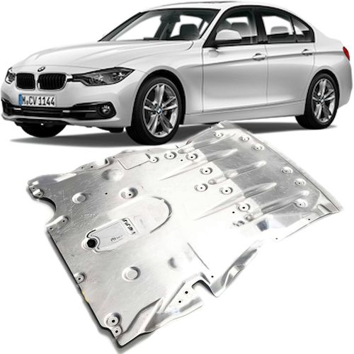 Protetor do Carter Bmw 320i 328i de 2012-18 - Aluminio
