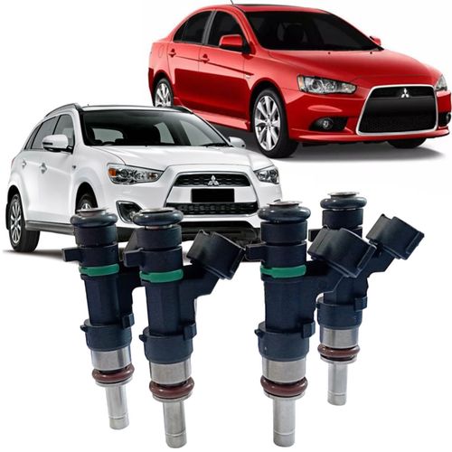 Kit 4 Bico Injetor Asx Lancer Outlander 2.0 16v à Gasolina de 2011 à 2016