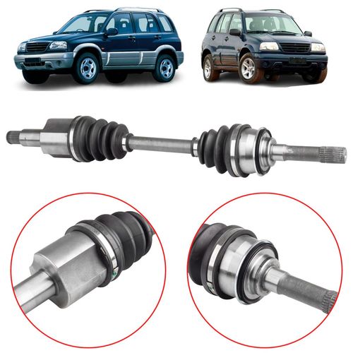 Semi Eixo Lado Direito Grand Vitara 2.0 HDI 1998 A 2003 / GM Tracker 2.0 HDI 4X4 1998 A 2003