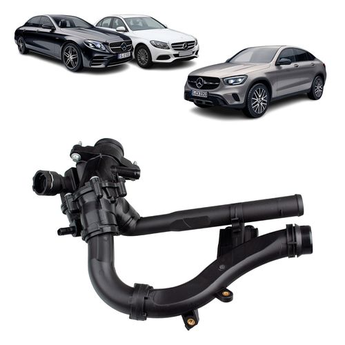 Válvula Termostática Mercedes C180 C200 C250 C300 C350 E200 E250 E300 E350 GLC250 GLC300 2015 A 2018