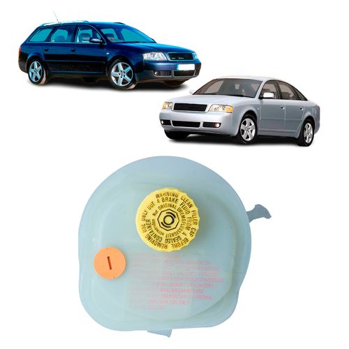 Reservatório de Óleo Freio Audi A6 2.4 1997 A 2005/ C5 (4B2) 2.4 V6 1998 A 2001/ C5 (4B2) 4.2 QUATTRO 1998 A 2005/ C5 AVANT (4B5) 2.4 1995 A 2005