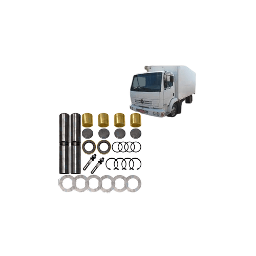 Embuchamento Manga Eixo Completo MB709 710 712 Pino 27,60