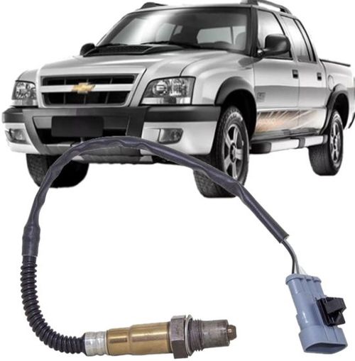 Sonda Lambda S10 e Blazer 2.4 Flexpower de 2007 À 2012 Pre ou Pós Catalizador - 0258006827