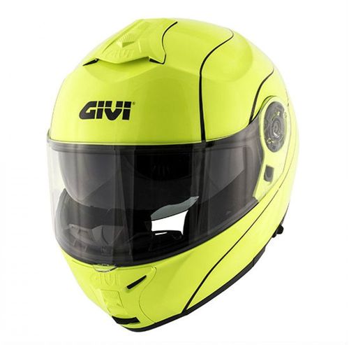 capacete Givi X21 Articulado Amarelo