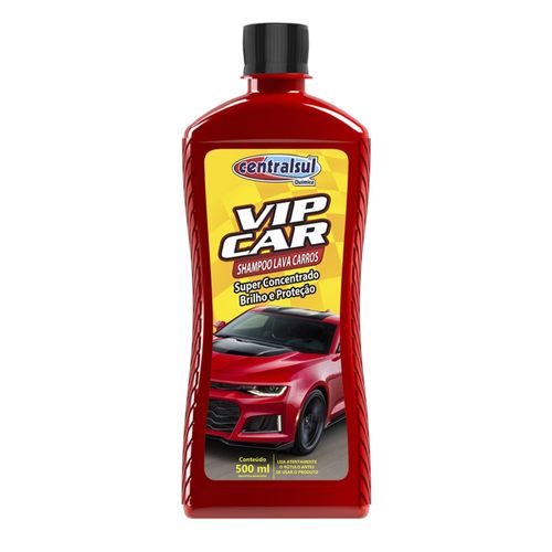 Shampoo Lava Carros Vip Car 500ml - CentralSul