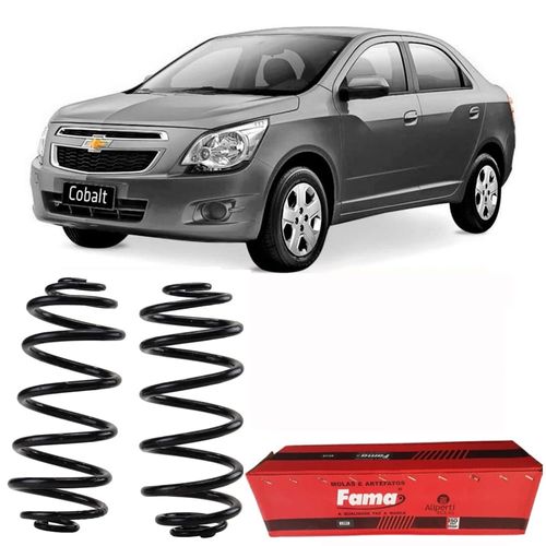 Par de Molas Dianteira Aliperti Cobalt 2012 até 2020 Câmbio Manual