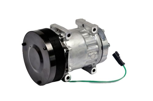 Compressor Modelo 7h15 Caterpillar 4840 (4 Pass) 8pk Polia 152mm 24v Importado