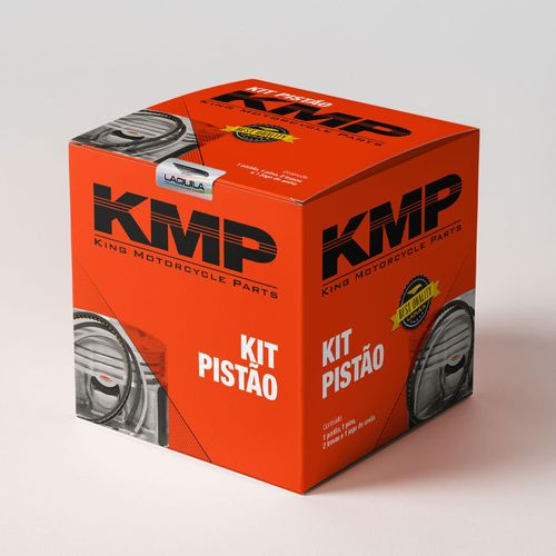 PISTAO KIT C/ANEL KMP CG/BROS 160 0.25