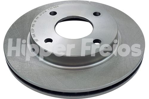 DISCO FREIO (DIANT) (VENTIL) (239,5 MM) / FIESTA 97- 1.0, 97-99 1.3/1.4 16V, 00- 1.6 8V / HIPPER FREIOS HF-14A