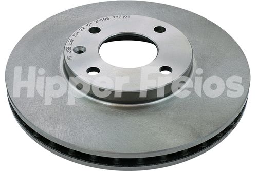 DISCO FREIO (DIANT) VENTIL (4F) / ASTRA 99-  1.8/2.0  8V / HIPPER FREIOS HF25B