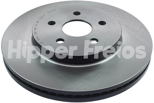 DISCO FREIO (DIANT) (VENTIL) (EXT 282MM) (5 FUROS) / COROLLA 20- / HIPPER FREIOS HF504C