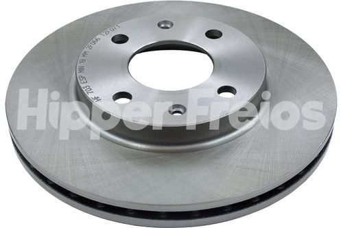 DISCO FREIO (DIANT) ( VENTIL) (240MM) (4 FUROS) / FIT 44411 / HIPPER FREIOS HF703