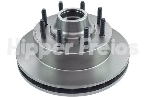 Disco Freio ( Diant) ( Ventil) ( C/ Cubo) ( C/ S/ Abs) ( 330mm) ( Cada) / F-250 98-03 4.2 V6 Xl Diesel / Hipper Freios Hf251 ( Cada)