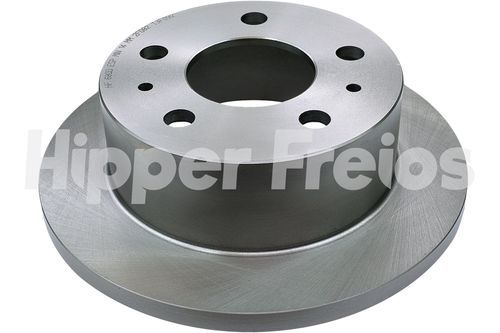DISCO FREIO (TRAS) (SOLIDO) (280 MM) (5 FUROS) (CADA) / DUCATO 97-09 2.3/2.5/2.8 ARO 16 / HIPPER FREIOS HF680D (CADA)